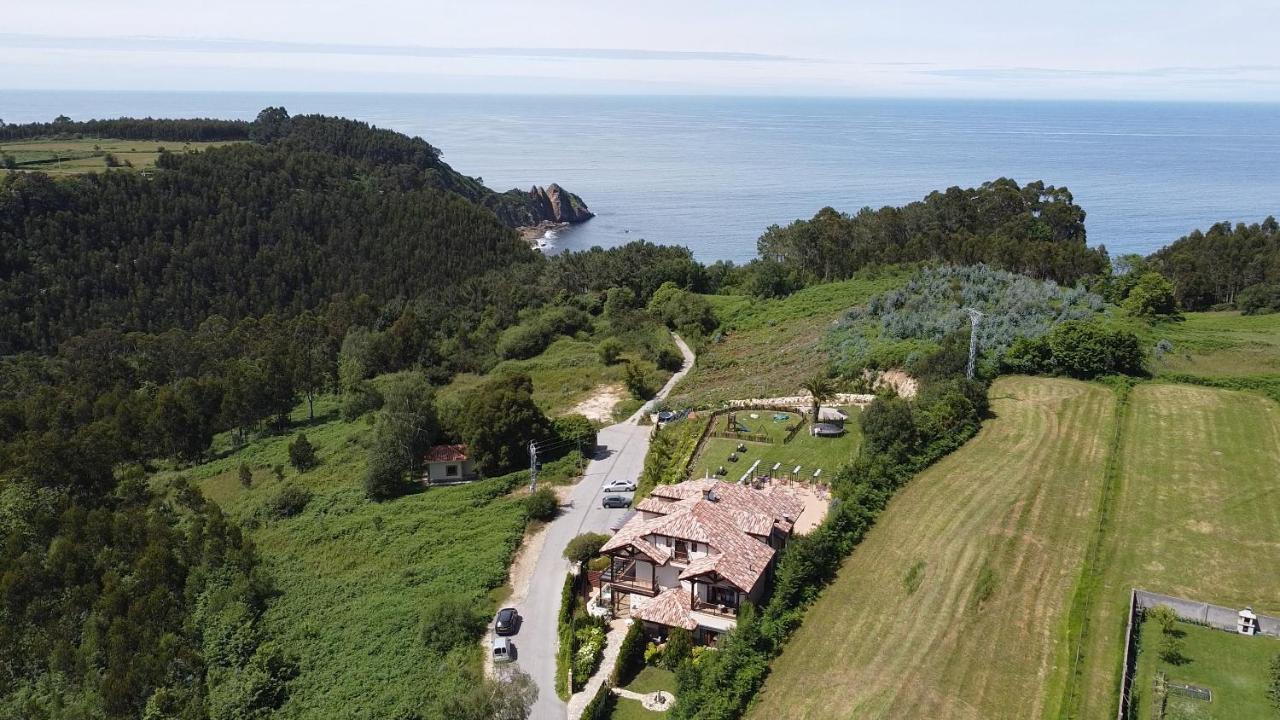 Hotel Rural Playa De Aguilar Muros de Nalón Dış mekan fotoğraf